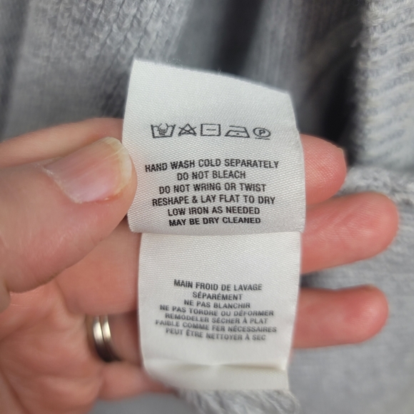 | Anthro | Moth Heather Gray Danna Swing Vest size S - Picture 5 of 7